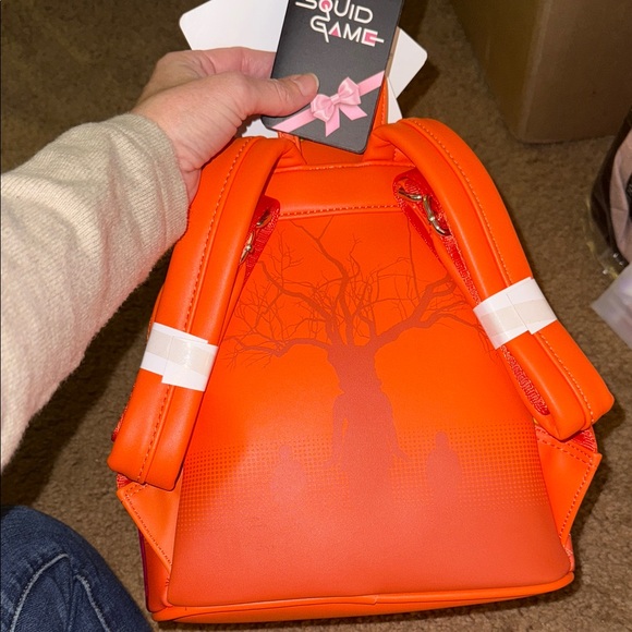 Loungefly Squid Game Backpack - New with Tags, Lights Up - Picture 6 of 6
